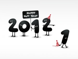 happy new year 2012