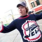 Knitted Jets Sweater