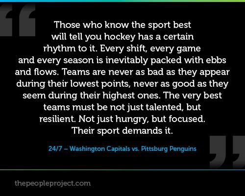 Ebbs and Flows of Hockey quote
