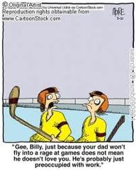 Hockey Parent Rage Cartoon